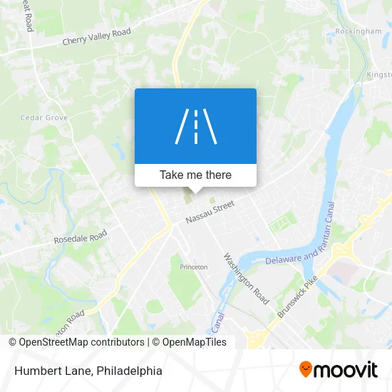 Humbert Lane map