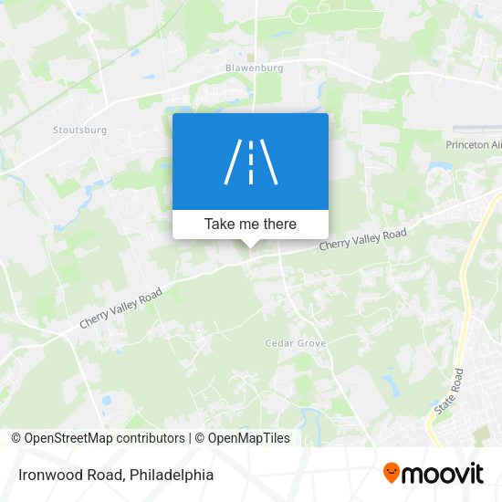Mapa de Ironwood Road