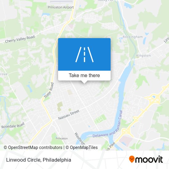 Mapa de Linwood Circle