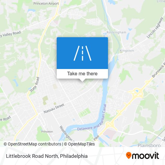 Littlebrook Road North map