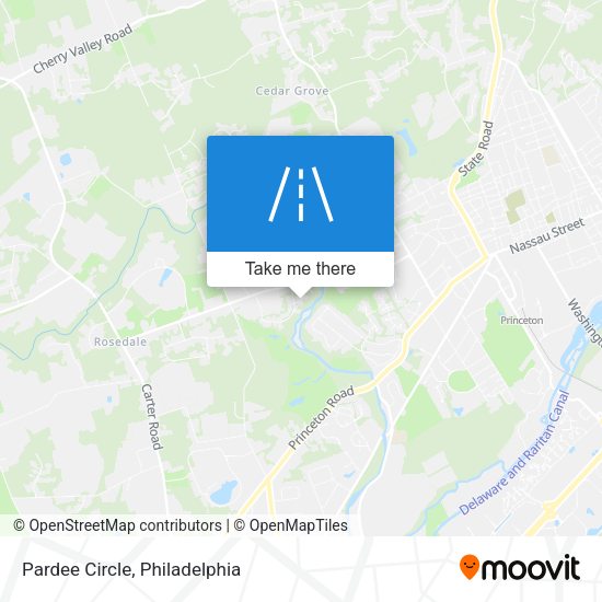 Mapa de Pardee Circle