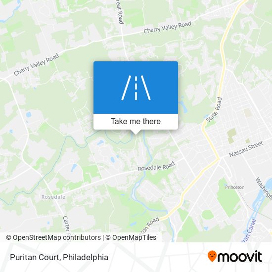 Mapa de Puritan Court