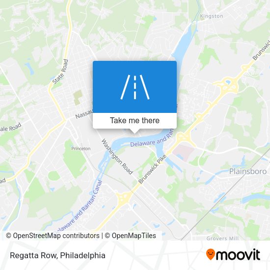 Mapa de Regatta Row