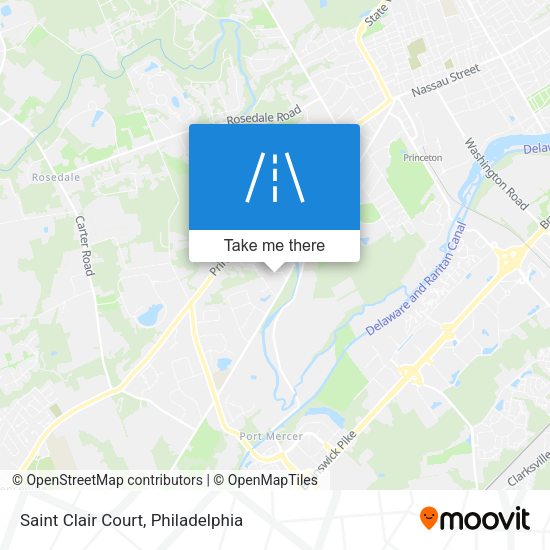 Mapa de Saint Clair Court