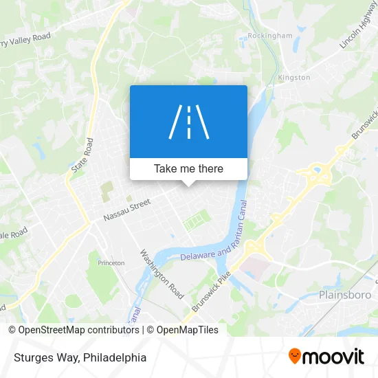 Mapa de Sturges Way