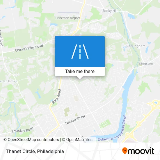 Mapa de Thanet Circle