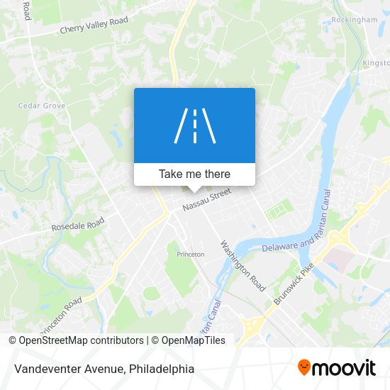 Vandeventer Avenue map
