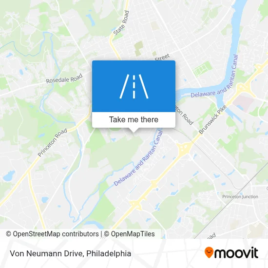 Von Neumann Drive map