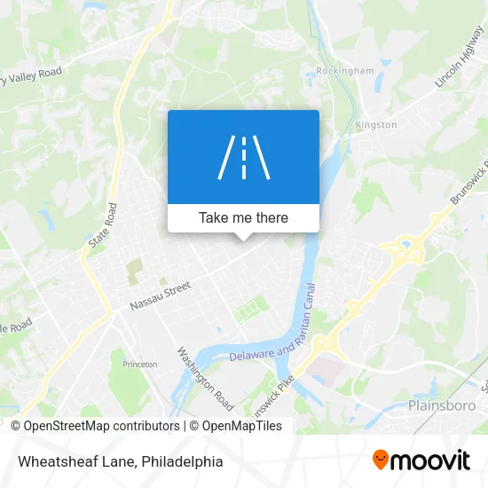 Mapa de Wheatsheaf Lane