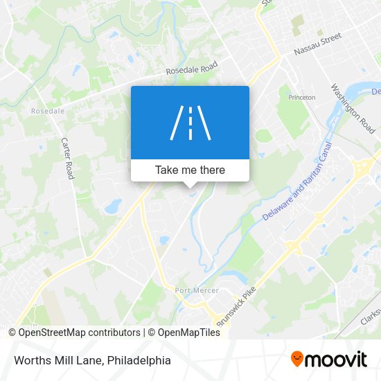Mapa de Worths Mill Lane