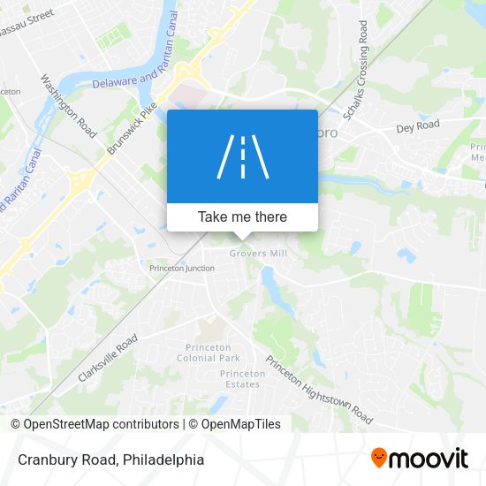 Mapa de Cranbury Road