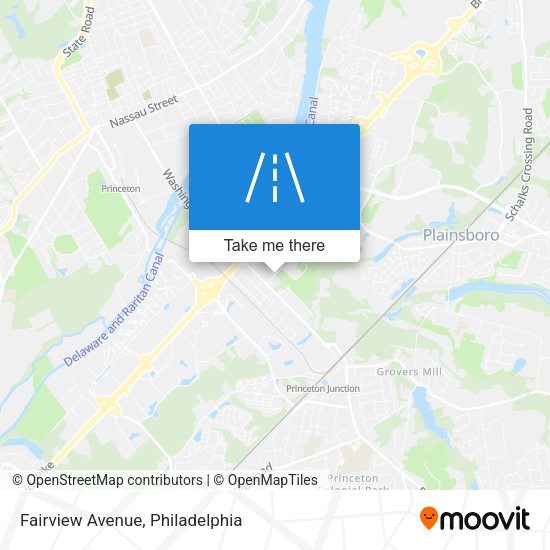 Mapa de Fairview Avenue