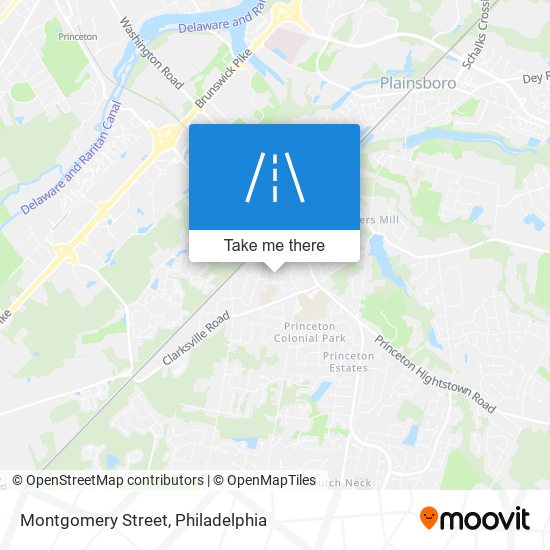 Montgomery Street map