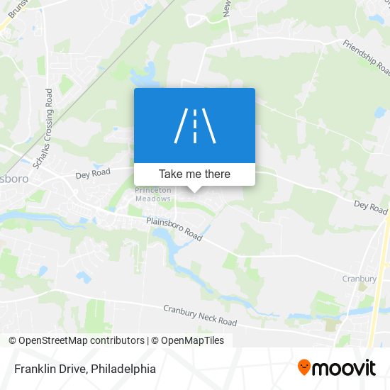 Mapa de Franklin Drive