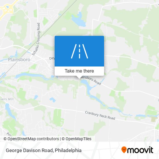 Mapa de George Davison Road