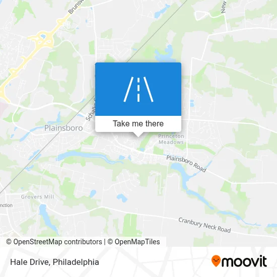 Hale Drive map