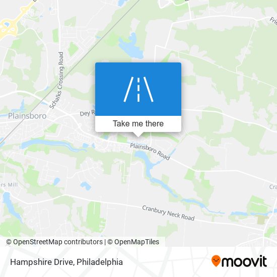 Hampshire Drive map