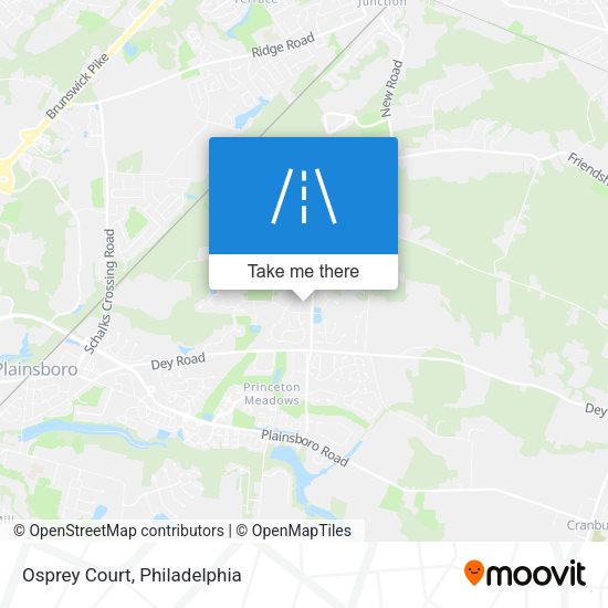 Mapa de Osprey Court