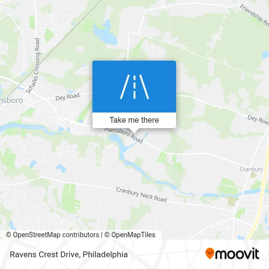 Ravens Crest Drive map
