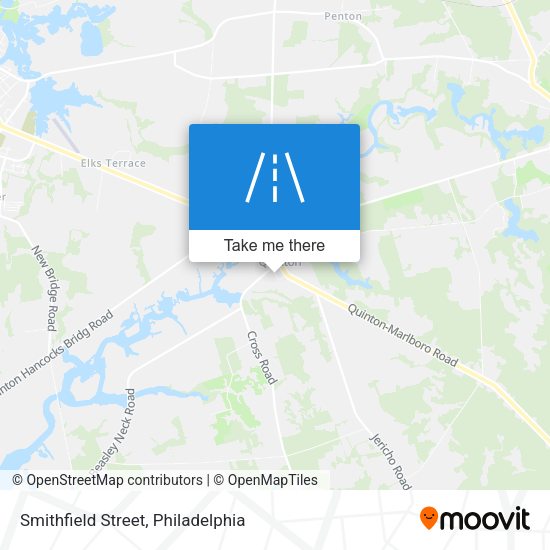 Mapa de Smithfield Street
