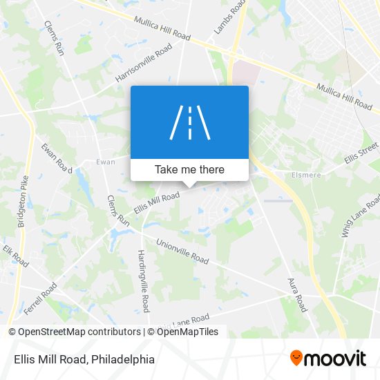 Mapa de Ellis Mill Road