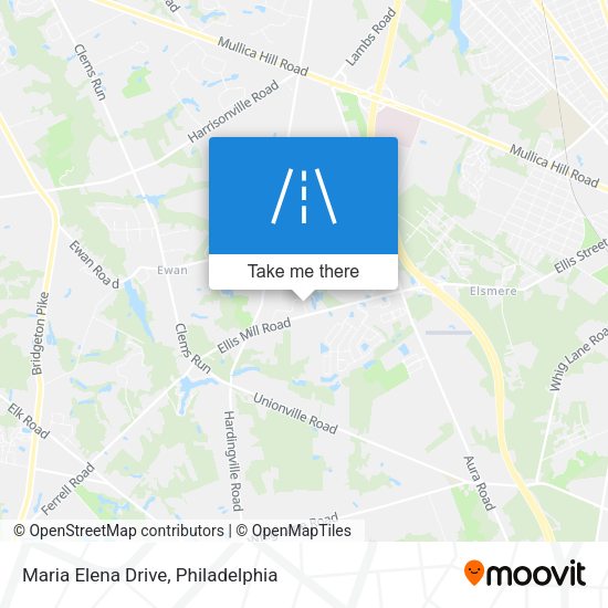 Maria Elena Drive map