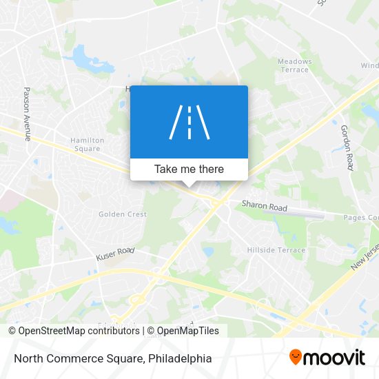 North Commerce Square map