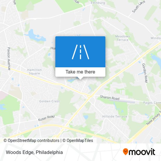 Mapa de Woods Edge