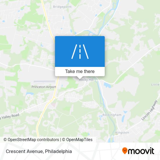 Crescent Avenue map