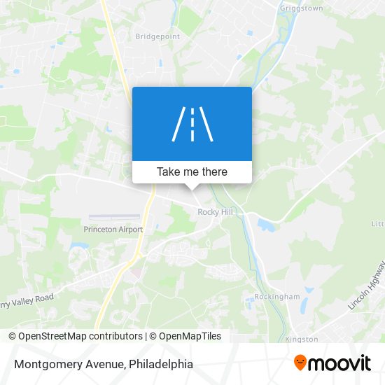 Mapa de Montgomery Avenue