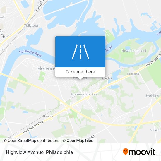 Highview Avenue map