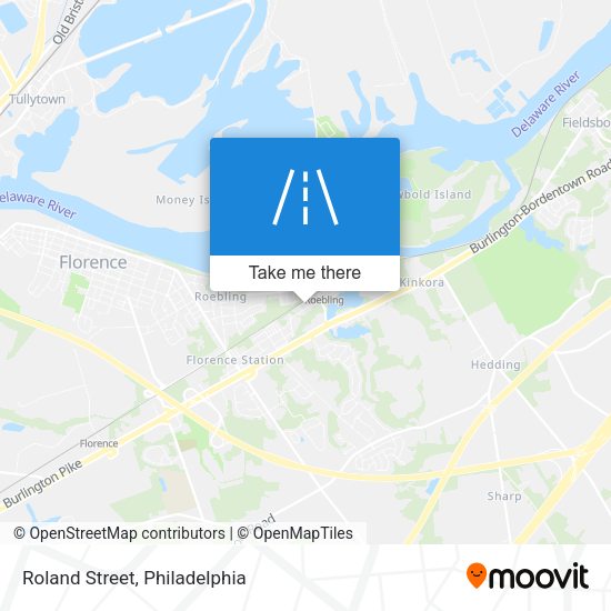 Mapa de Roland Street