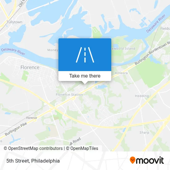 5th Street map