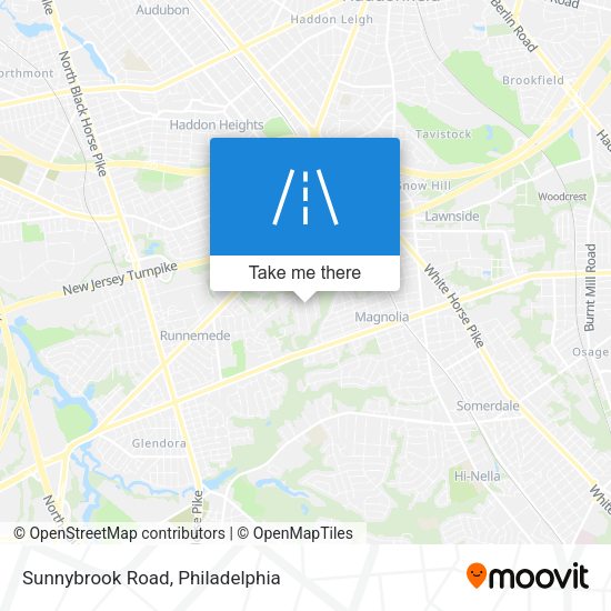 Sunnybrook Road map