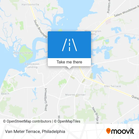 Van Meter Terrace map