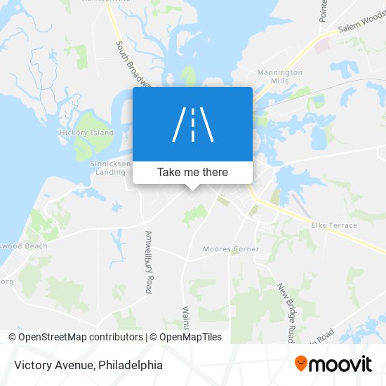 Victory Avenue map