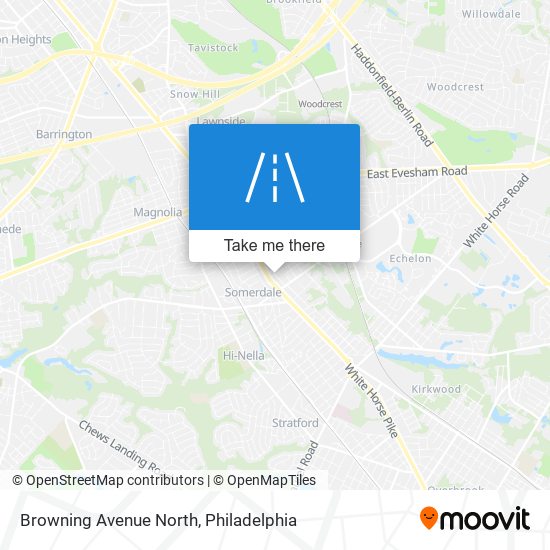 Browning Avenue North map