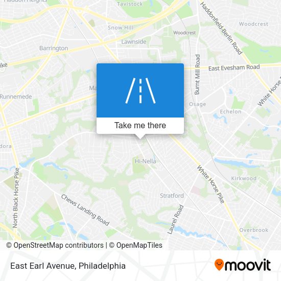 Mapa de East Earl Avenue