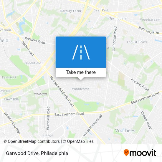 Mapa de Garwood Drive