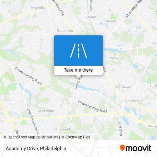 Academy Drive map