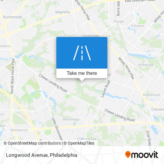 Mapa de Longwood Avenue