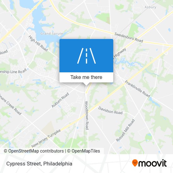 Mapa de Cypress Street