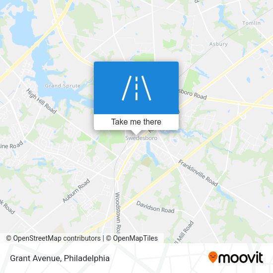 Mapa de Grant Avenue