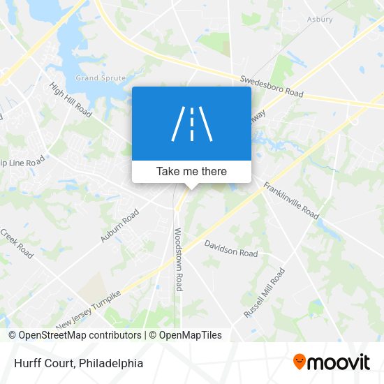 Mapa de Hurff Court