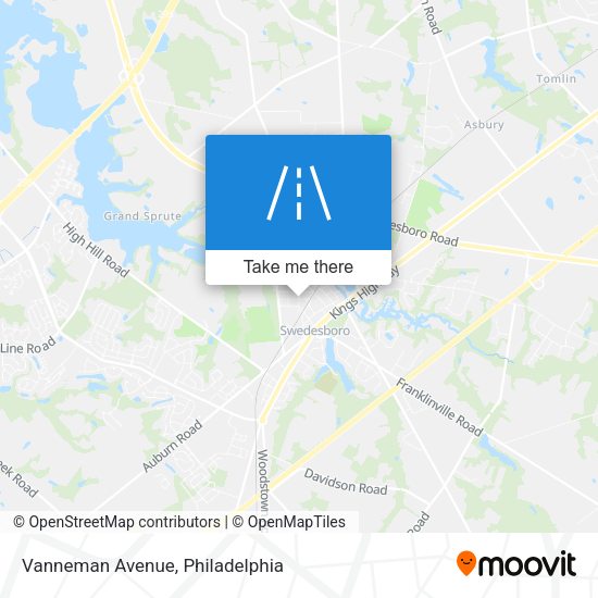 Vanneman Avenue map