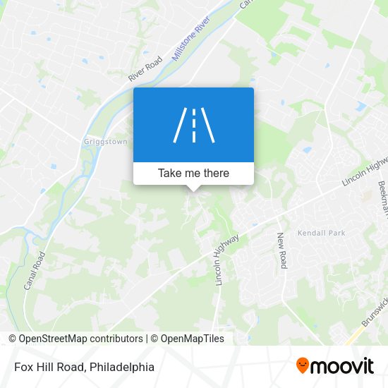 Mapa de Fox Hill Road