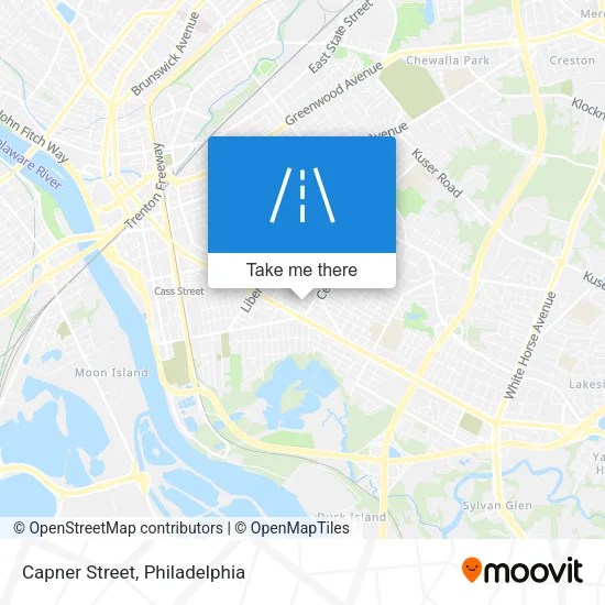 Capner Street map
