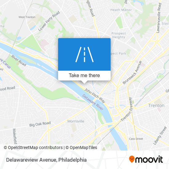 Delawareview Avenue map