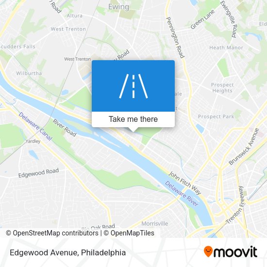 Mapa de Edgewood Avenue