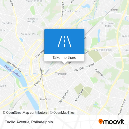 Euclid Avenue map